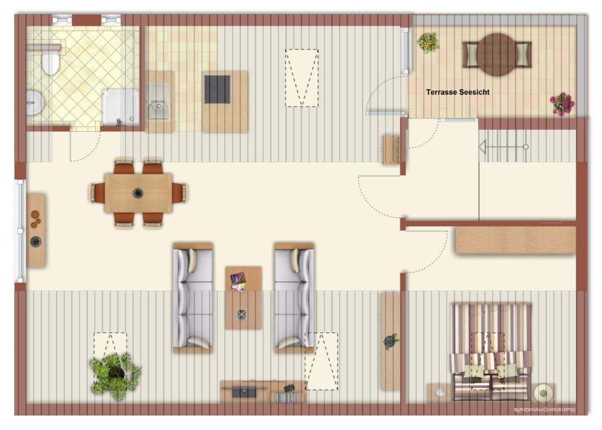 Apartment Seesicht